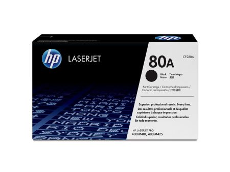 HP 80A Original LaserJet Toner Cartridge - Black CF280A Online Sale