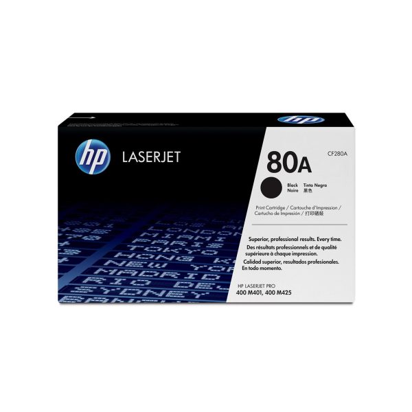 HP 80A Original LaserJet Toner Cartridge - Black CF280A Online Sale