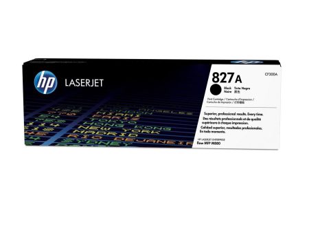 HP 827A Black LaserJet Original Toner Cartridge CF300A Online now