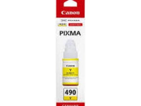 Canon GI 490 yellow  ink on Sale