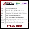 Powered by ASUS -  TITAN PRO Online Hot Sale