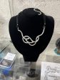 The River Flow by HPSilver - Silver Enhanced Set of Necklace and Earrings - 5001 Discount