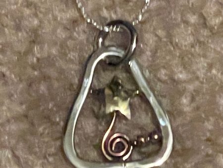 Silver Star by HPSilver - Sterling Silver and Copper Hand Crafted Artisan Pendant - 2162 Online