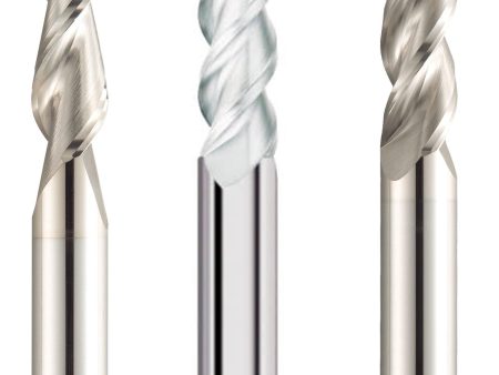 (3 Pack) 1  x 1-1 4  x 4  Aluminum HP Carbide End Mills For Discount