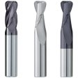 (3 Pack) 1  Dia. x 1-1 2  LOC x 4  OAL Radius Carbide End Mill Hot on Sale