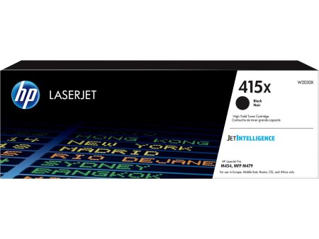 HP 415X High Yield Original LaserJet Toner Cartridge - Black W2030X Hot on Sale