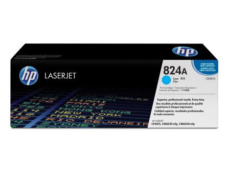 HP 824A Original LaserJet Toner Cartridge - Cyan CB381A Cheap