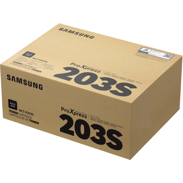 Samsung MLT-D203S Original Black Toner Cartridge SU907A Online now