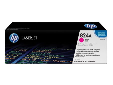 HP 824A Original LaserJet Toner Cartridge - Magenta CB383A Fashion