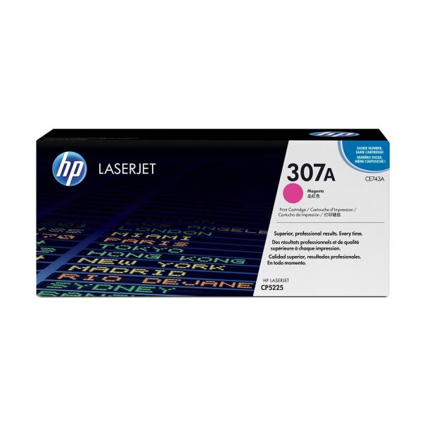 HP 307A Original LaserJet Toner Cartridge - Magenta CE743A Online Sale