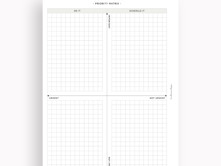 N133 | Priority Matrix Cheap