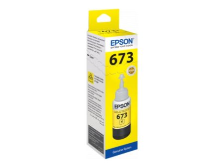 Epson T6734A yellow ink bottle 70ml on Sale