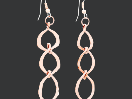 Copper Earrings by HPSilver - Copper Dangle Earrings - 0002 Hot on Sale