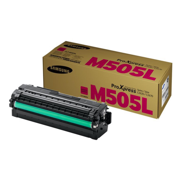 Samsung CLT-M505L High Yield Original Toner Cartridge - Magenta SU303A For Cheap