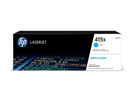 HP 415X High Yield Cyan Original LaserJet Toner Cartridge W2031X For Sale