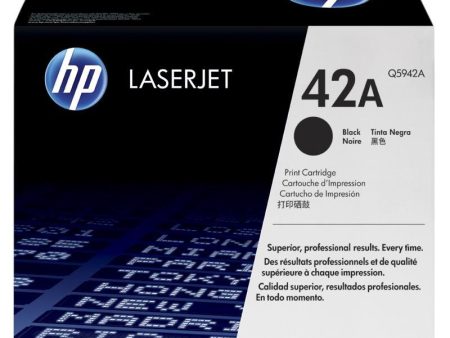 HP 42A Original LaserJet Toner Cartridge - Black Q5942A Online