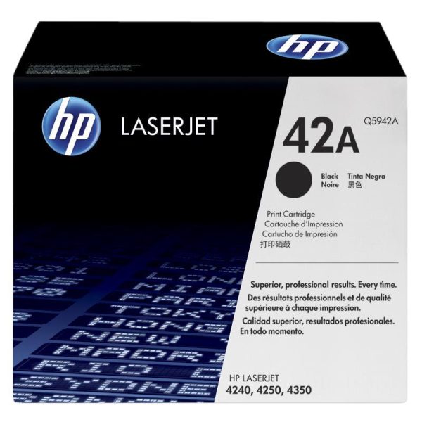 HP 42A Original LaserJet Toner Cartridge - Black Q5942A Online