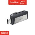 Sandisk SDDDC2 128GB Ultra Dual Drive OTG Type C USB 3.1  Connector Online Sale