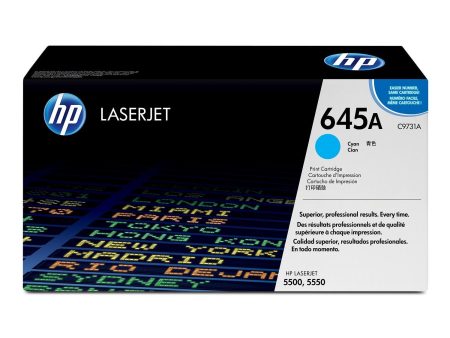 HP 645A Original LaserJet Toner Cartridge - Cyan C9731A Cheap