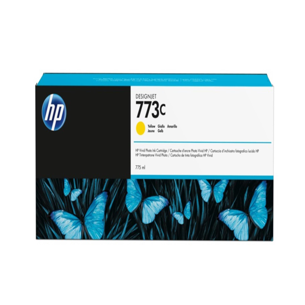 HP 773C 775-ml Yellow DesignJet Ink Cartridge C1Q40A Cheap