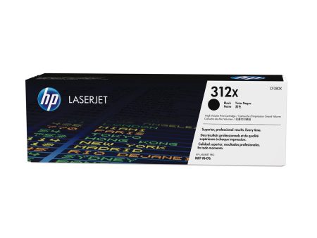 HP 312X High Yield Original LaserJet Toner Cartridge - Black CF380X Cheap