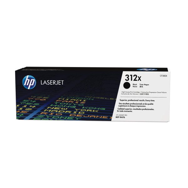 HP 312X High Yield Original LaserJet Toner Cartridge - Black CF380X Cheap