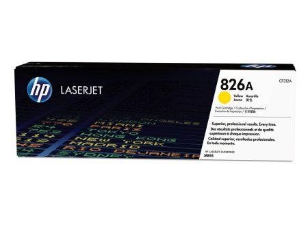 HP 826A Yellow LaserJet Original Toner Cartridge CF312A Fashion