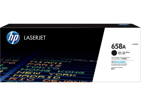 HP 658A Original LaserJet Toner Cartridge - Black W2000A Online now