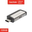 Sandisk SDDDC2 128GB Ultra Dual Drive OTG Type C USB 3.1  Connector Online Sale