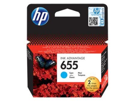 HP 655 Ink  Cartridge Cyan Online now