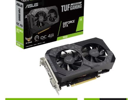 Asus NVIDIA® GeForce® GTX 1650 TUF Gaming V2 OC 4GB GDDR6 Sale