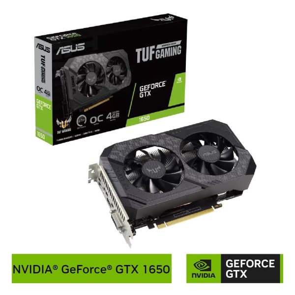 Asus NVIDIA® GeForce® GTX 1650 TUF Gaming V2 OC 4GB GDDR6 Sale