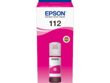 Epson 112 eco tank magenta ink bottle 127ml Supply