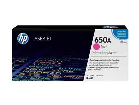 HP 650A Original LaserJet Toner Cartridge - Magenta CE273A For Discount