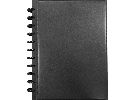 RINGNOTE LUX Edition Discbound Notebook (A4) - Black Supply