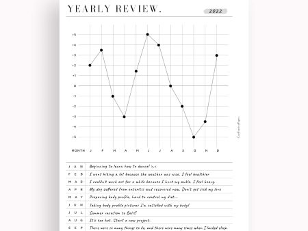 Y108 | Yearly Review, Year at a Glance, Yearly Overview on Sale