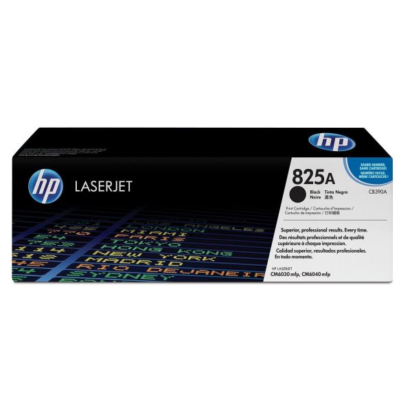 HP 825A Original LaserJet Toner Cartridge - Black CB390A Supply