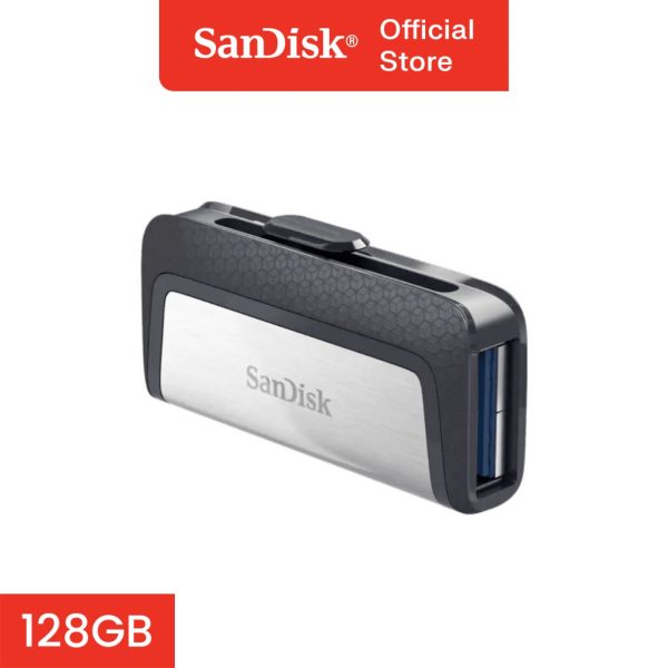 Sandisk SDDDC2 128GB Ultra Dual Drive OTG Type C USB 3.1  Connector Online Sale