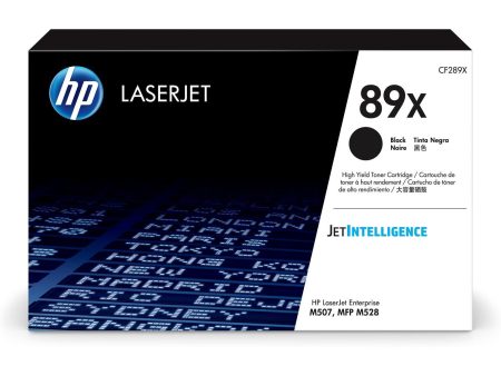 HP 89X High Capacity Original LaserJet Toner Cartridge - Black CF289X Fashion