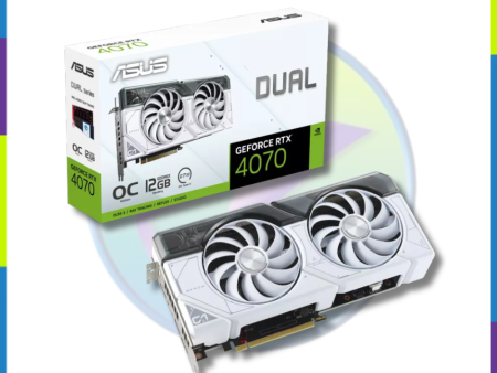 Asus NVIDIA® GeForce RTX™ 4070 Dual OC 12GB GDDR6X White For Sale