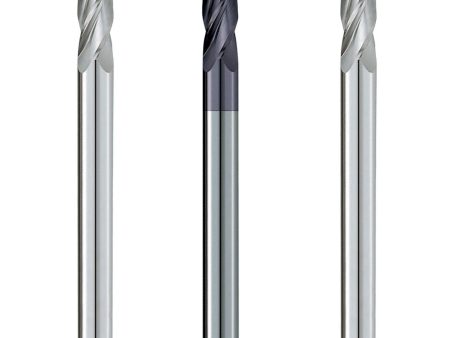 (3 Pack) 1  x 1-1 2  x 6  Long Reach Carbide Ball End Mills Online now