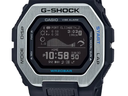 Casio G-Shock GBX100-1 G-LIDE Tidegraph    Pre-Owned Online Sale