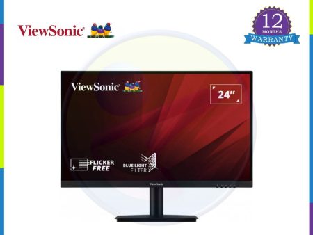 ViewSonic Va2408-H 24 Full Hd Monitor With Super Clear Ips Panel Technology Online Sale