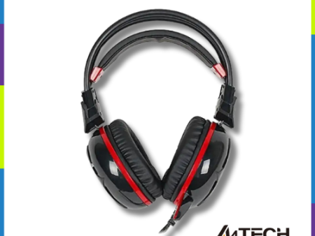 A4tech G300 Bloody Combat Gaming Headset Black+Red For Sale