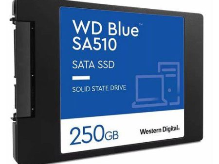 Western Digital SA510 WDS250G3B0A 250GB 2.5  SATA III SSD Blue Fashion