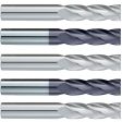 (5 Pack) 5 16  x 1-1 8  x 3  Long Square Carbide End Mill Online now