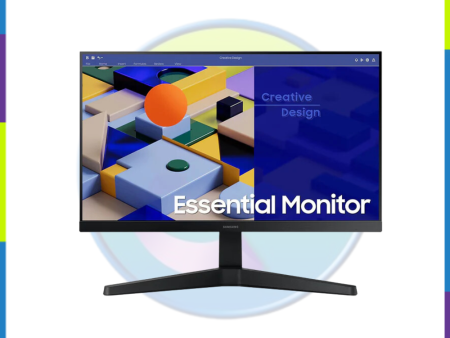 Samsung LS22C310EAEXXP 22  IPS 75hz FHD VGA HDMI Black Monitor Hot on Sale