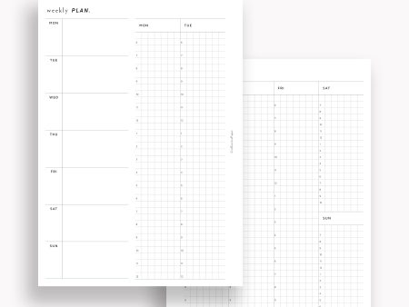 W131 | Weekly Planner (WO2P) For Discount