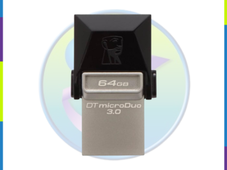 Kingston DTDUO3 64GB 64GB MicroDuo 3.0 Gen2+microUSB OTG Hot on Sale