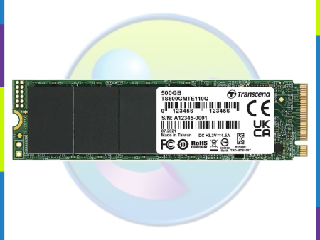 Transcend TS500GMTE110Q 110Q 500GB NVMe M.2 2280 SSD Drive Fashion